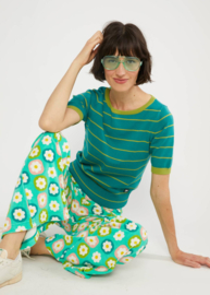 LAATSTE Pretty Preppy Green Jade Ribbons Stripes 001251-072-01514 MAAT S