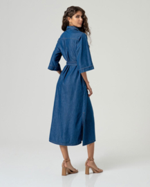 Long Shirt Dress Blue