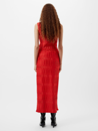 Moira Pleated Skirt Scarlet Red 73YBL