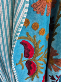 LAATSTE Jasje Turquoise Velvet