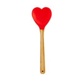 Heart Silicone Red
