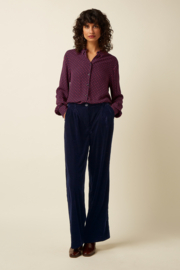 Maisie Blouse Chartre Evening Blue