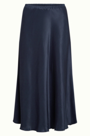 Bibi Skirt Star Satin Evening Blue