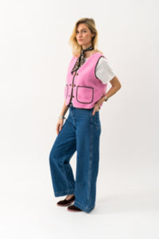 LAATSTE Hugo Vest Pink MAAT S