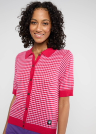 LAATSTE Petite Poloette Mixed Dots Rose Red 001251-142-01524 MAAT M