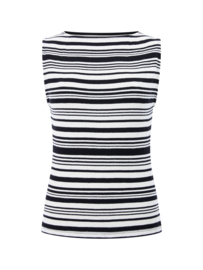 Saskia Rib Stripe Top 76YAI