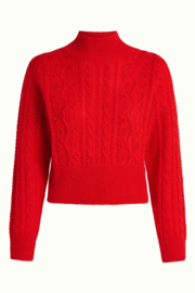 Nilde Top Leon Fiery Red