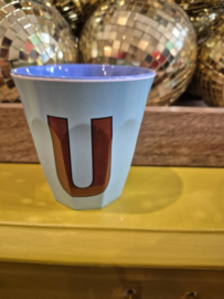 Medium Alphabet Cup Plain U (b)