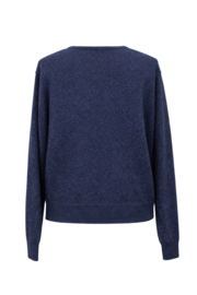 Rowe Knit Cardigan Dark Navy