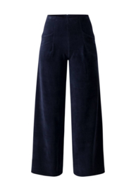 High Waist Trousers Soft and Fitted Everything in Fun Fair Blue