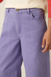 Peppa Pants Colored Denim Sheer Lilac