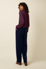 Maisie Blouse Chartre Evening Blue
