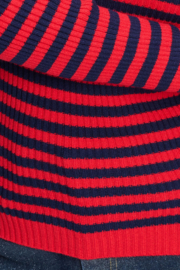 Pullover Riley Striped Rouge Blue