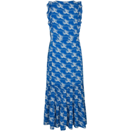 Samo Midi Dress Royal Blue