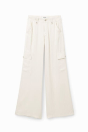 LAATSTE Trousers Thelma Lacroix White MAAT S