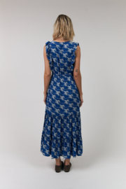 Samo Midi Dress Royal Blue