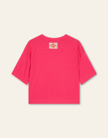 Titan Short Sleeves Jersey Crew Top Raspberry Sorbet S25WJE4033