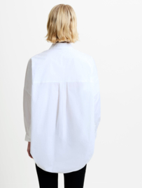 Rodhes Poplin Popover White