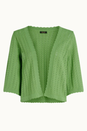 LAATSTE Emily Vest Rocky Ajour Jade Groen MAAT XL