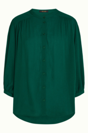 Olga Blouse Noble Botanical Green