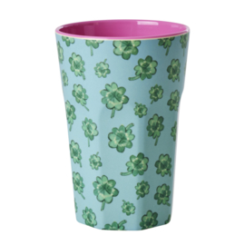 Melamine Tall Cup Good Luck Print