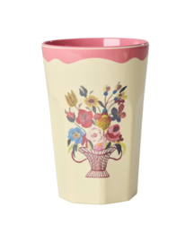 Melamine Large Cup with Natalie LÉte Print Pink Vol.2