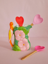 Heart Silicone Pink