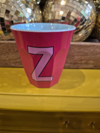 Medium Alphabet Cup Plain Z (r)