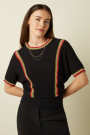 LAATSTE Daria Top Emel Black MAAT XL