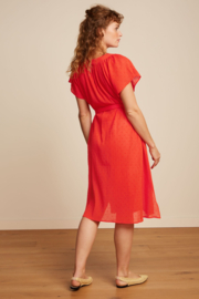 Talia Dress Verano Fire Red 08631