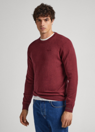 LAATSTE Andre Crew Neck Deluxe Cotton Burgundy Red 702240 MAAT 2XL