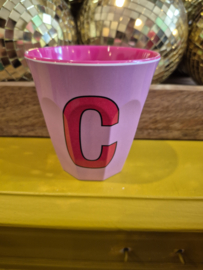 Medium Alphabet Cup Plain C (r)