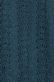 LAATSTE Scarf Ajour Carre Pine Green