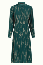 Mina Dress Twirl Pine Green
