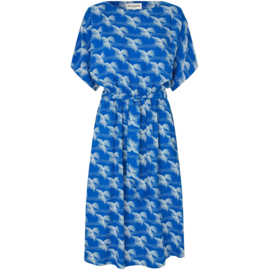 Elina Midi Dress Royal Blue