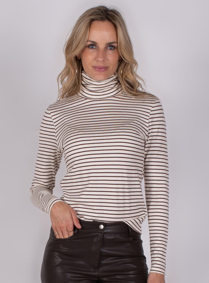 Varna Top Stripe Bronze Pale