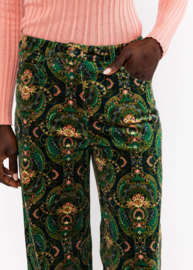 Corduroy Pants High Waist Marlowe Academia Royale