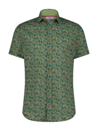 Shirt Shortsleeve Cactus Sage Green 28.056.313