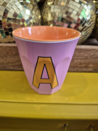 Medium Alphabet Cup Plain A (r)