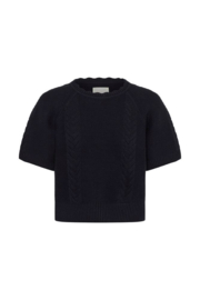 Anisette Top Dark Navy