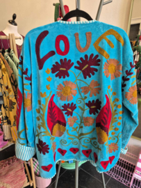 LAATSTE Jasje Turquoise Velvet