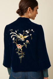 Noor Jacket Gamine Evening Blue