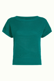 Boatneck Top Soleil Ponderosa Green