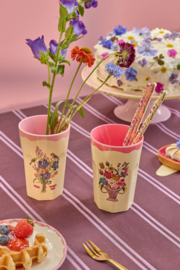 Melamine Large Cup with Natalie LÉte Print Pink Vol.2
