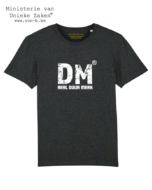 LAATSTE T-Shirt Real Duur Merk Donker Grijs MAAT XL