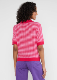 LAATSTE Petite Poloette Mixed Dots Rose Red 001251-142-01524 MAAT M