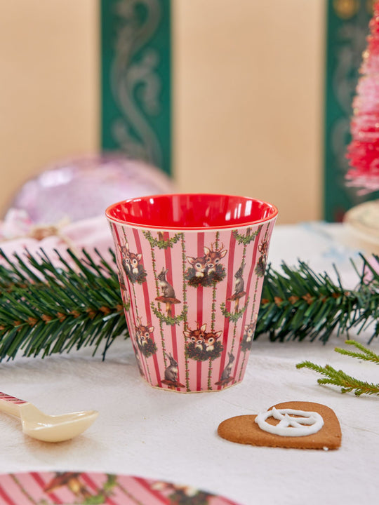 Melamine Medium Cup Sweet Forest Print