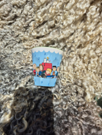 Melamine Cup with Soft Blue Snoopy Print Medium