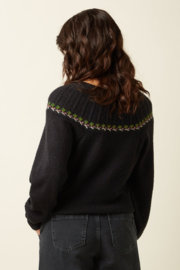 Azzurra Yoke Top Carrasco Black 09829