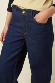 Paige Pants Petite Onyx Denim Deep Blue 10759